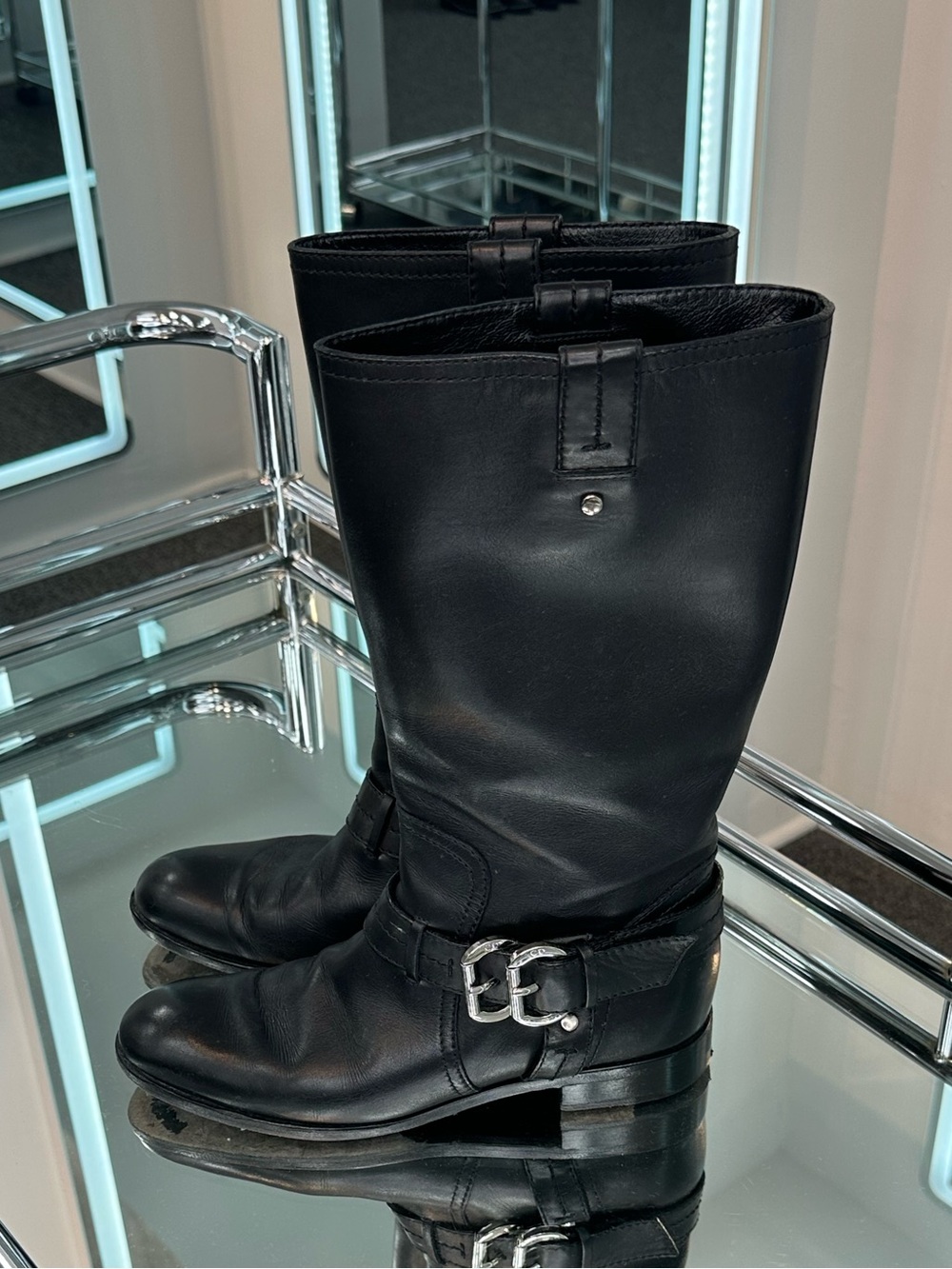 Vintage Christian Dior Riding Boots